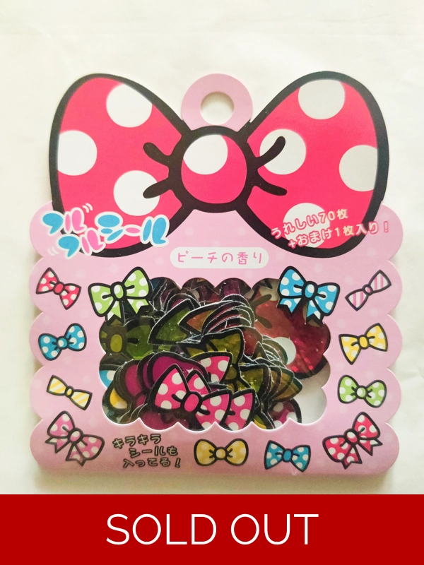 Q-Lia Bow Kawaii Sticker Sack